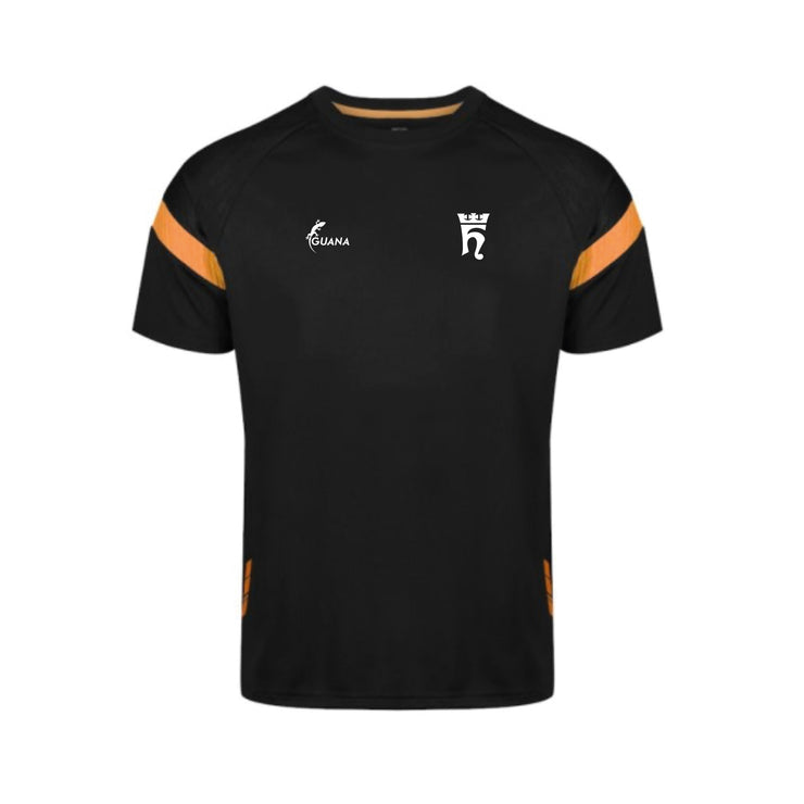 CCB Rugby Senior Squad Training T-Shirt 1 (black/amber)