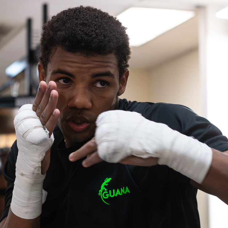 Performance Tee - Black x Textured 3D Green